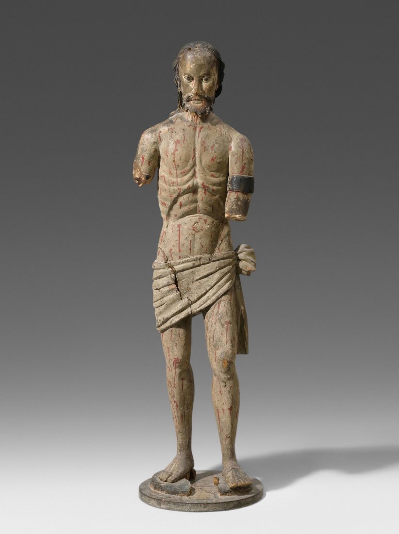 Gegeisselter Christus Wohl Spanien, 17.Jh. Holz (1 of 1)