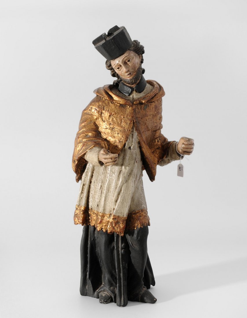 Hl. Johannes von Nepomuk Alpenlndisch, um 1700. Holz (1 of 1)