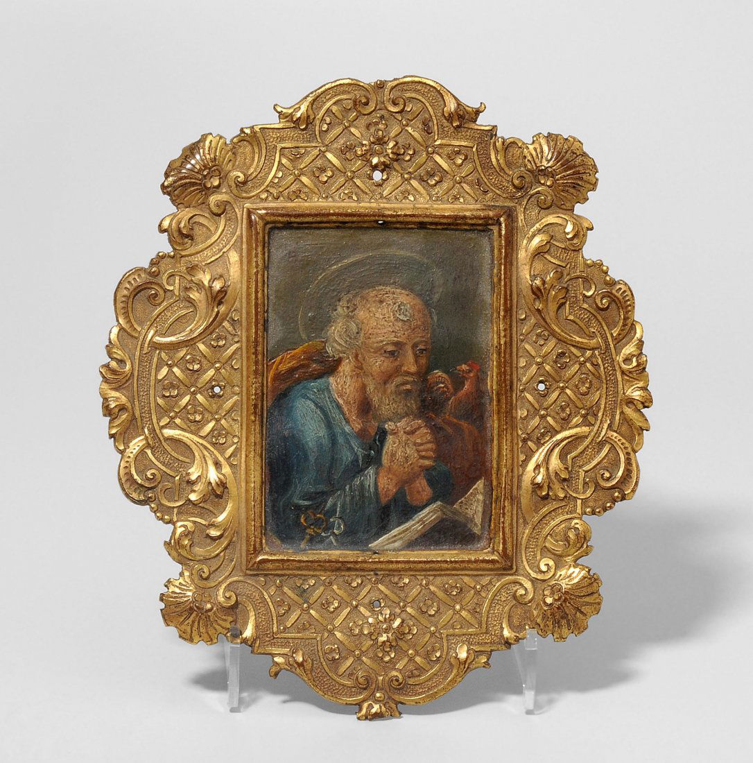 Andachts-Miniatur Wohl Frankreich, um 1800. Vergoldete (1 of 1)