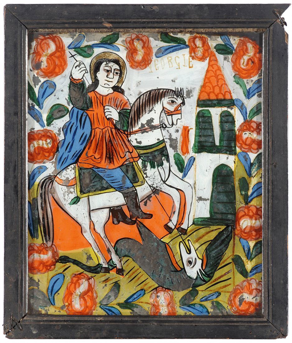 Hinterglasikone Nordsiebenbrgen, 2.Hlfte 19.Jh. (1 of 1)