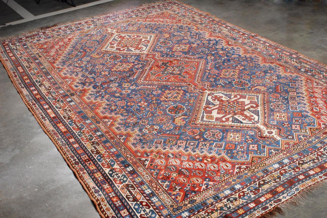 Shiraz S-Iran, um 1910. Im hellblauen Mittelfeld (1 of 10)