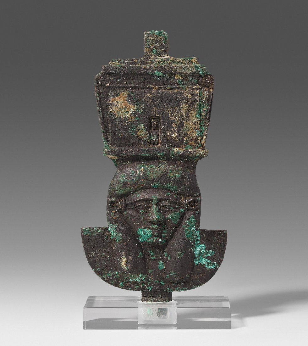 Bronze-Einlage Aegypten, ptolemäische Zeit, 300–100 v. (1 of 1)
