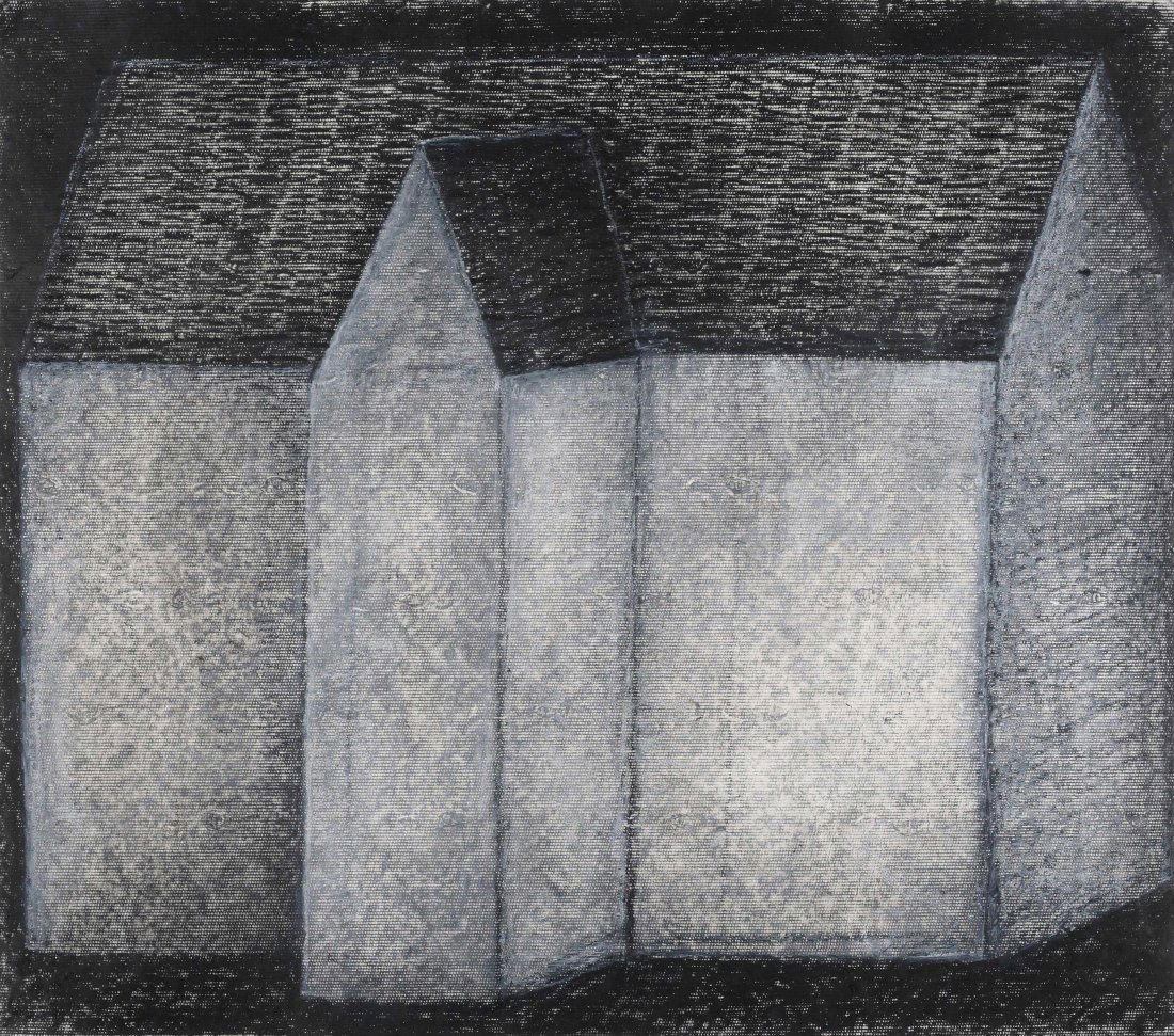 Weber, Hermann (Biberach 1959) "Black House 7". 2007. (1 of 1)