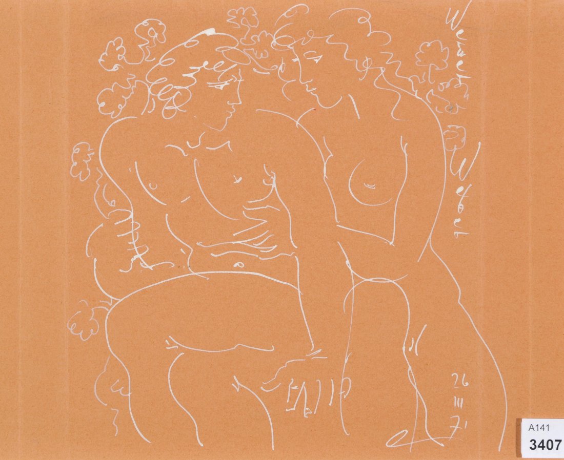 *Erni, Hans (Luzern 1909–2015 Luzern) Paar. 1971. (1 of 1)