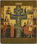 Staurothek-Ikone "Kreuzigung Christi" Russisch, Mitte
