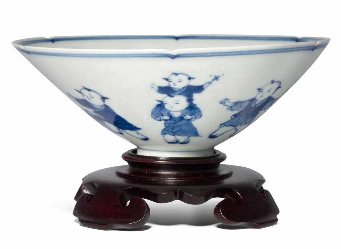 Schale China, 20.Jh. Yongzheng-Marke. Porzellan. Leicht (1 of 9)