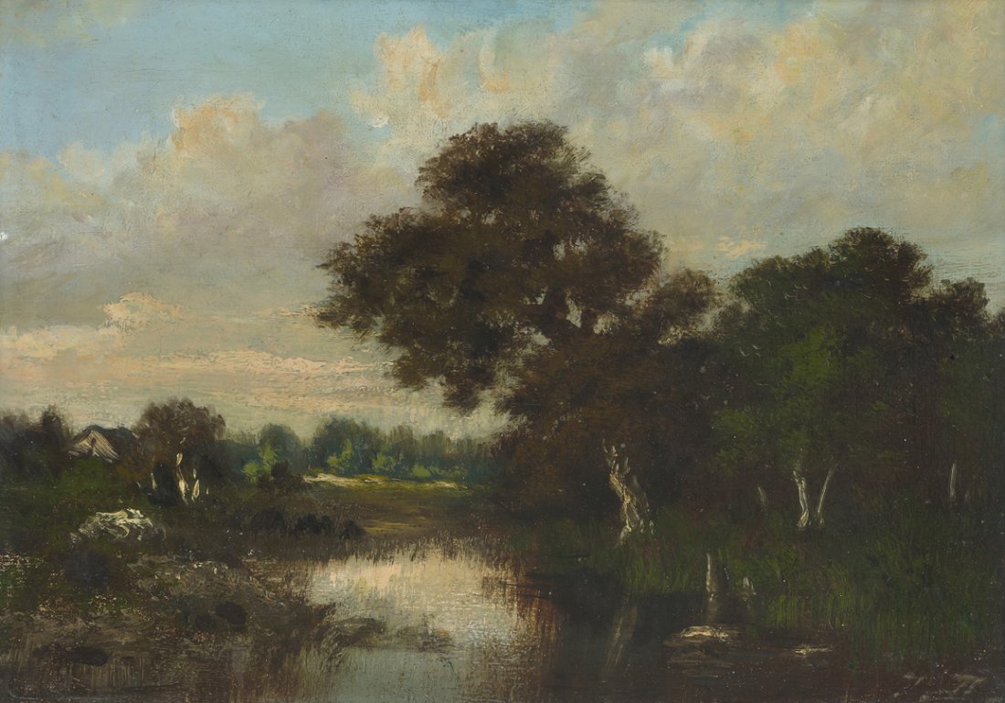 Dupr, Jules  (Nantes 1811–1889 Isle-Adam) Landschaft (1 of 10)