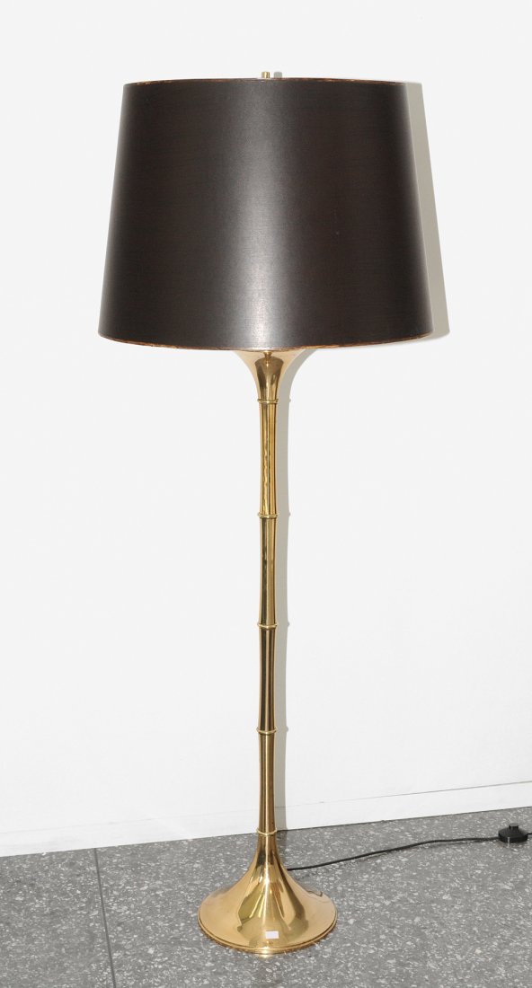 Maurer, Ingo Stehleuchte Bamboo, 1973. Goldfarbiger (1 of 1)