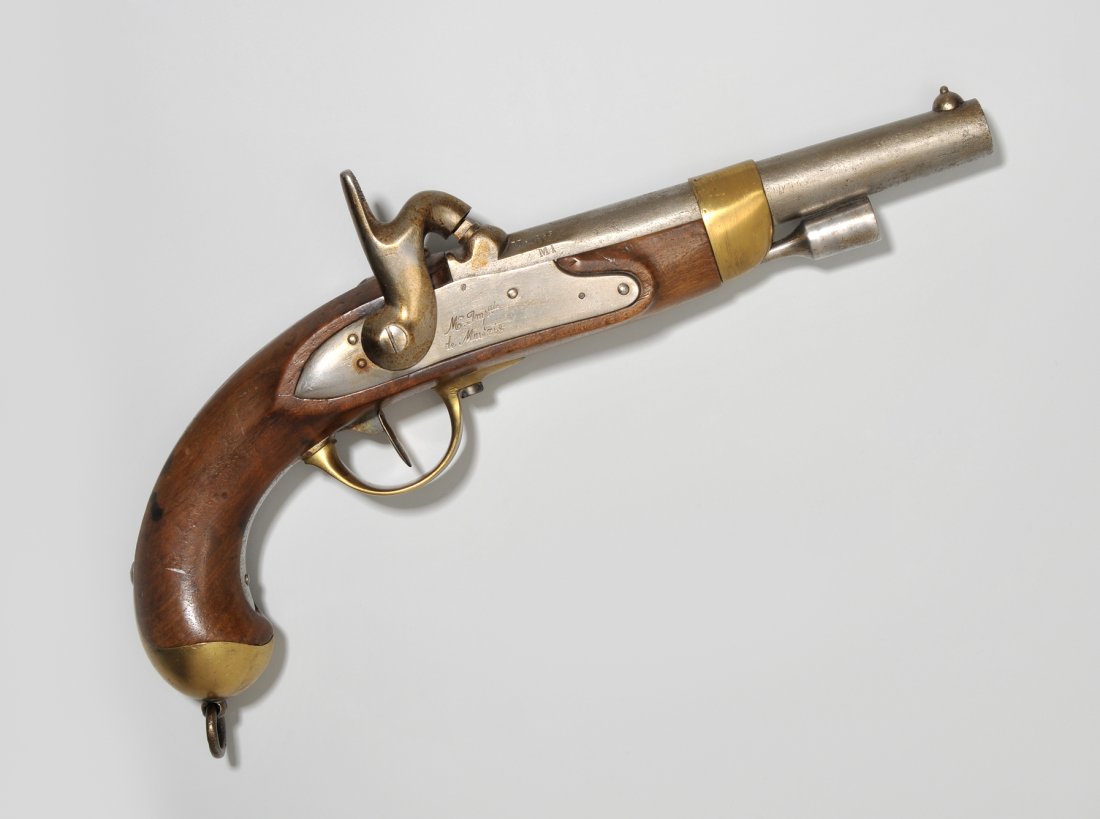 Perkussionspistole Frankreich, Anfang 19.Jh. (1 of 1)