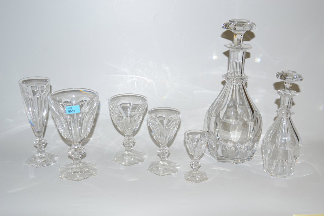 Glserservice, Baccarat 20.Jh. Frankreich. Modell (1 of 1)