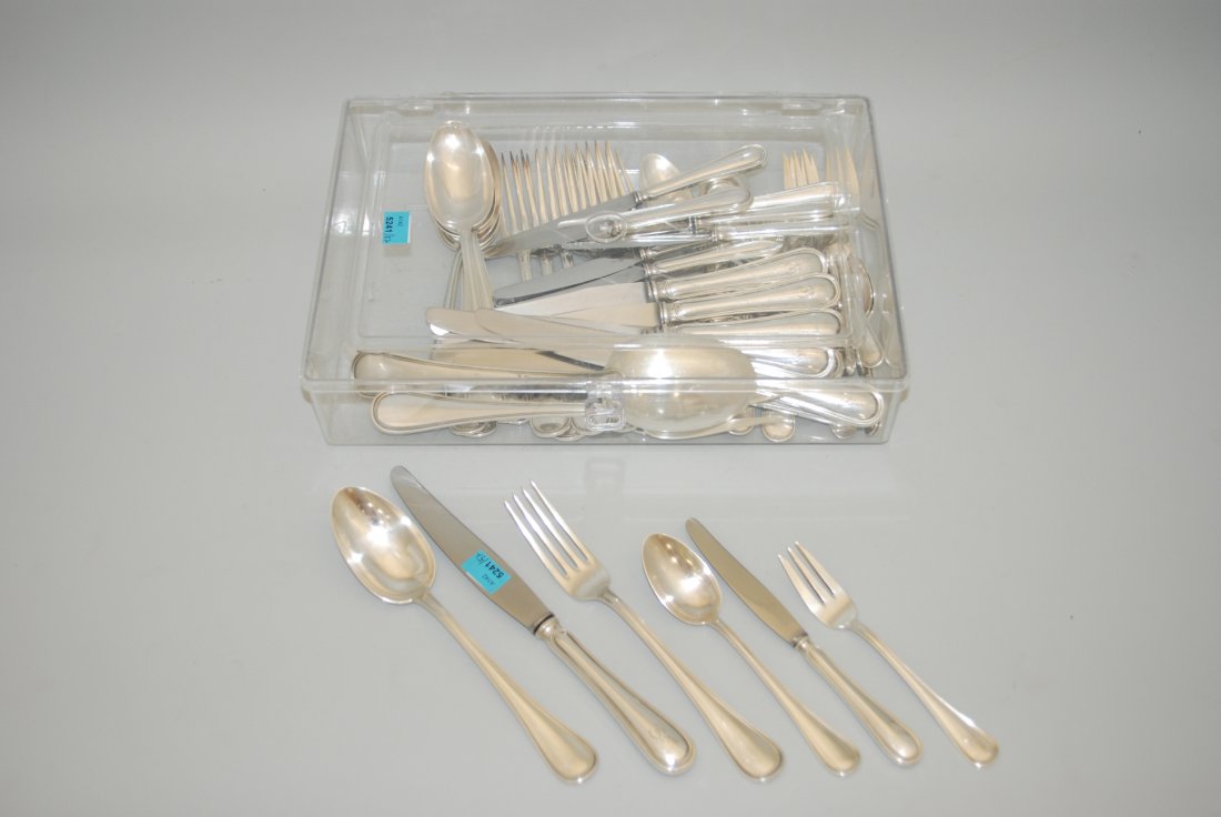 Besteckservice Schaffhausen, 20.Jh. Silber, 57-teilig. (1 of 1)