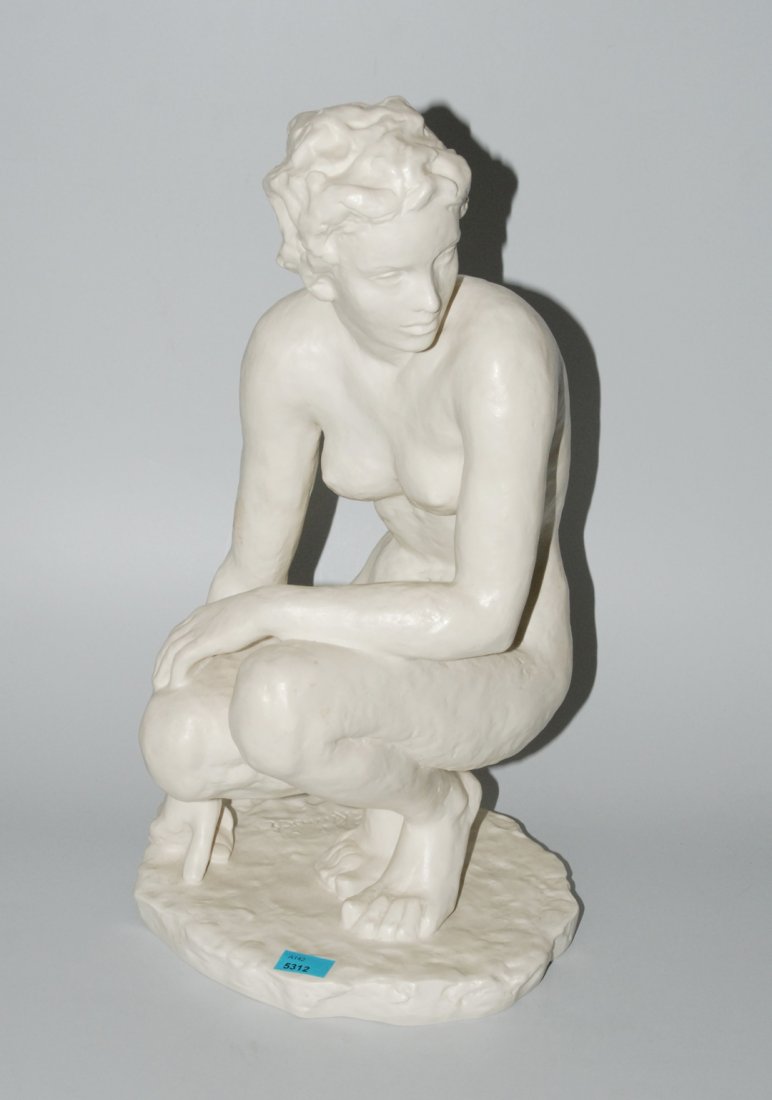Rosenthal-Figur Landstuhl, ab 1957. Porzellan, matt (1 of 1)