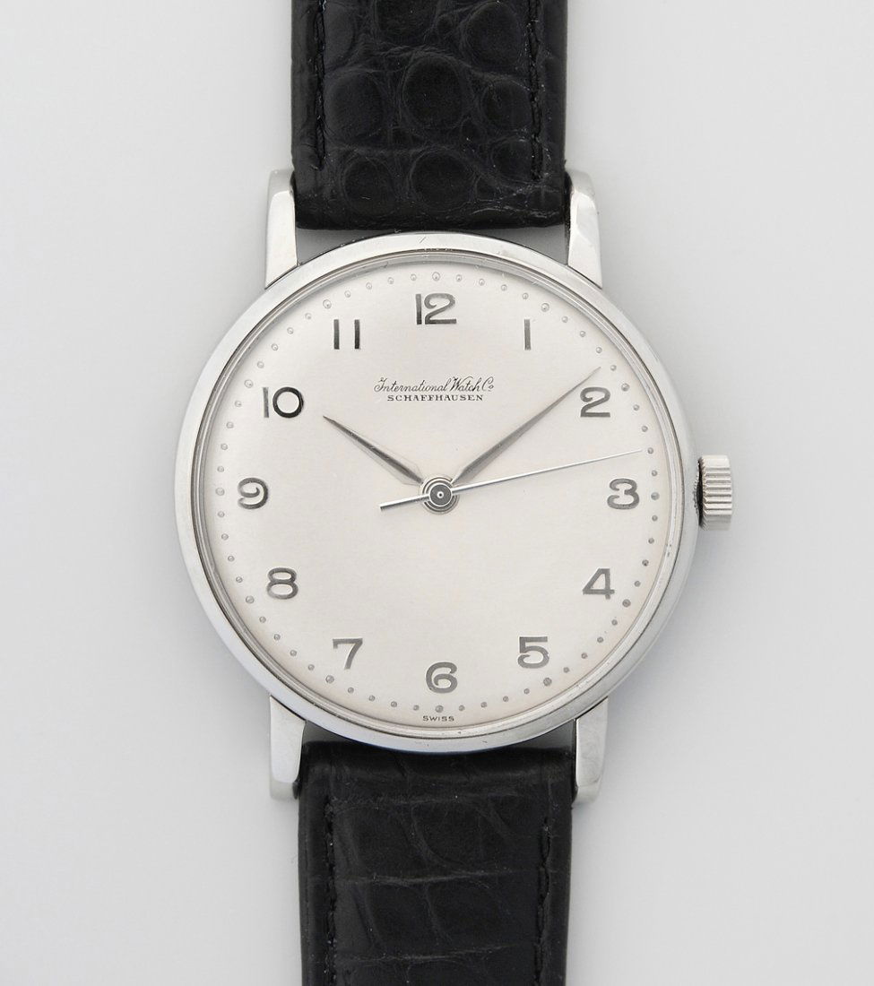 IWC Runde, mechanische Herrenarmbanduhr 1956 in (1 of 1)