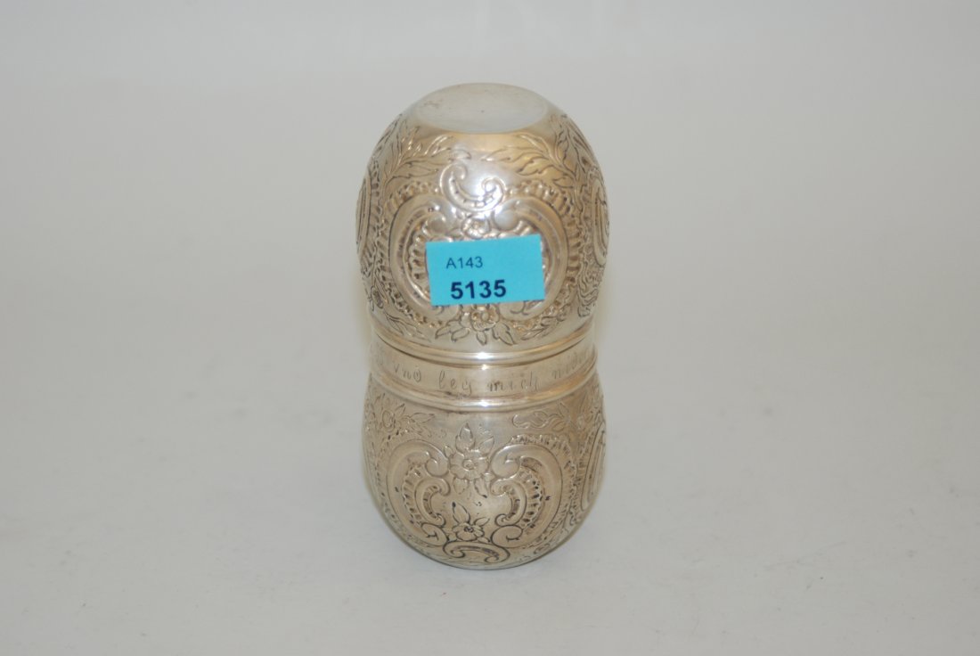 Hochzeitsbecher Hanau, 19.Jh. Silber. Meistermarke wohl (1 of 1)