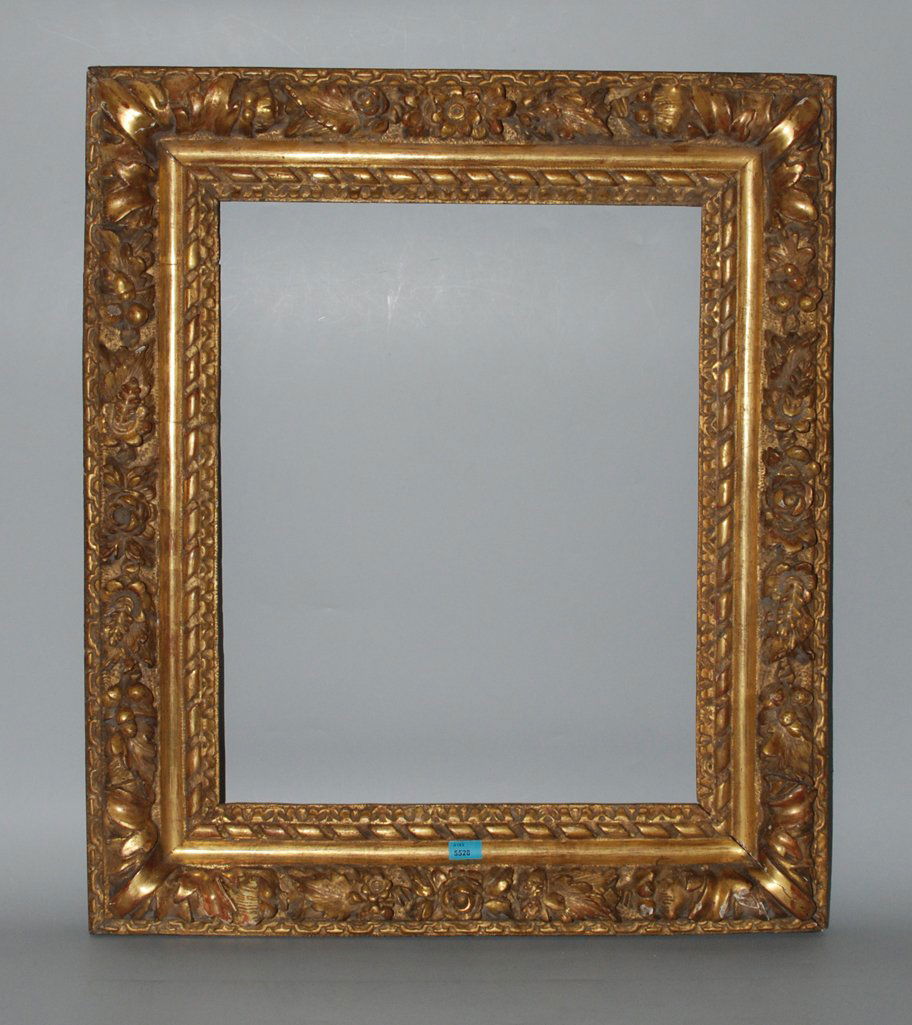 Bilderrahmen Louis XVI-Stil. Holz, geschnitzt und (1 of 1)