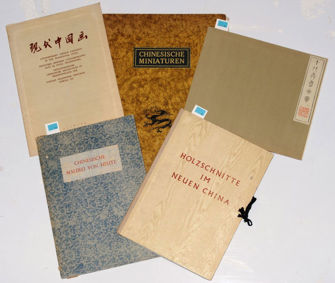 Lot: 5 Bücher bzw. Mappen über die Künste Chinas (1 of 1)