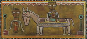 Jamini Roy, In. 1887-1972, The Flight into Egypt