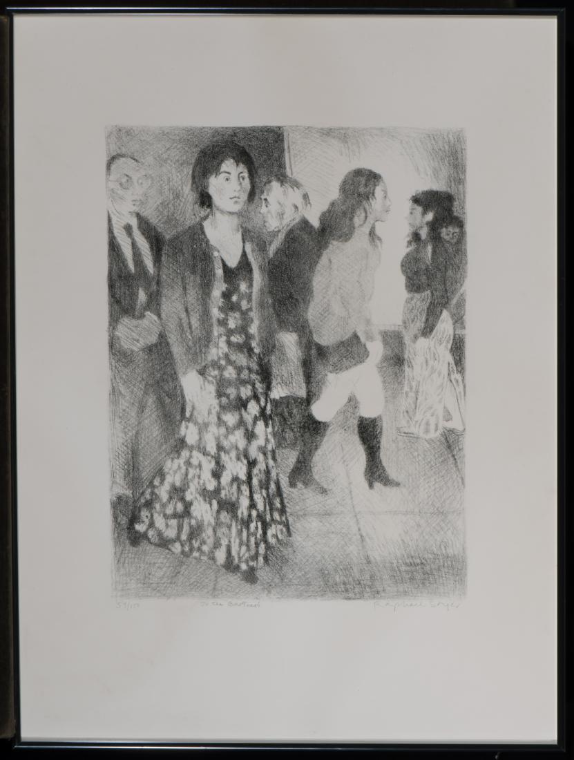 Raphael Soyer, Am. 1899-1987, Crowd (1 of 3)