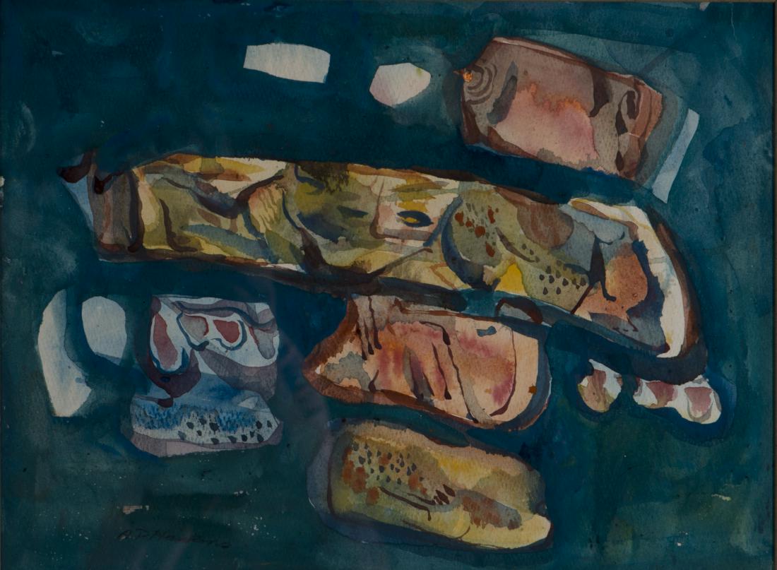 Abraham Hankins, Am. 1904-1963, Monhegan Islands, Maine (1 of 4)