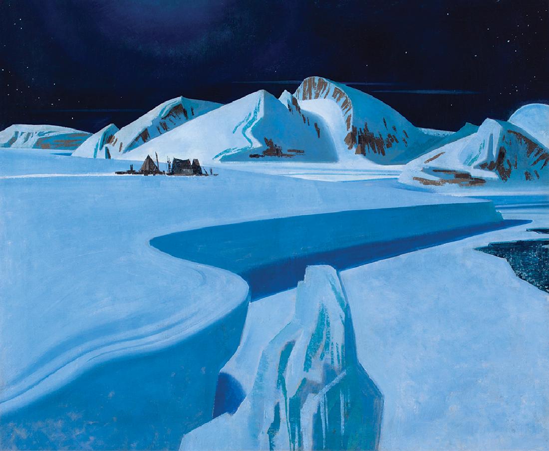 Robert Fawcett, An Arctic Camp (1 of 1)
