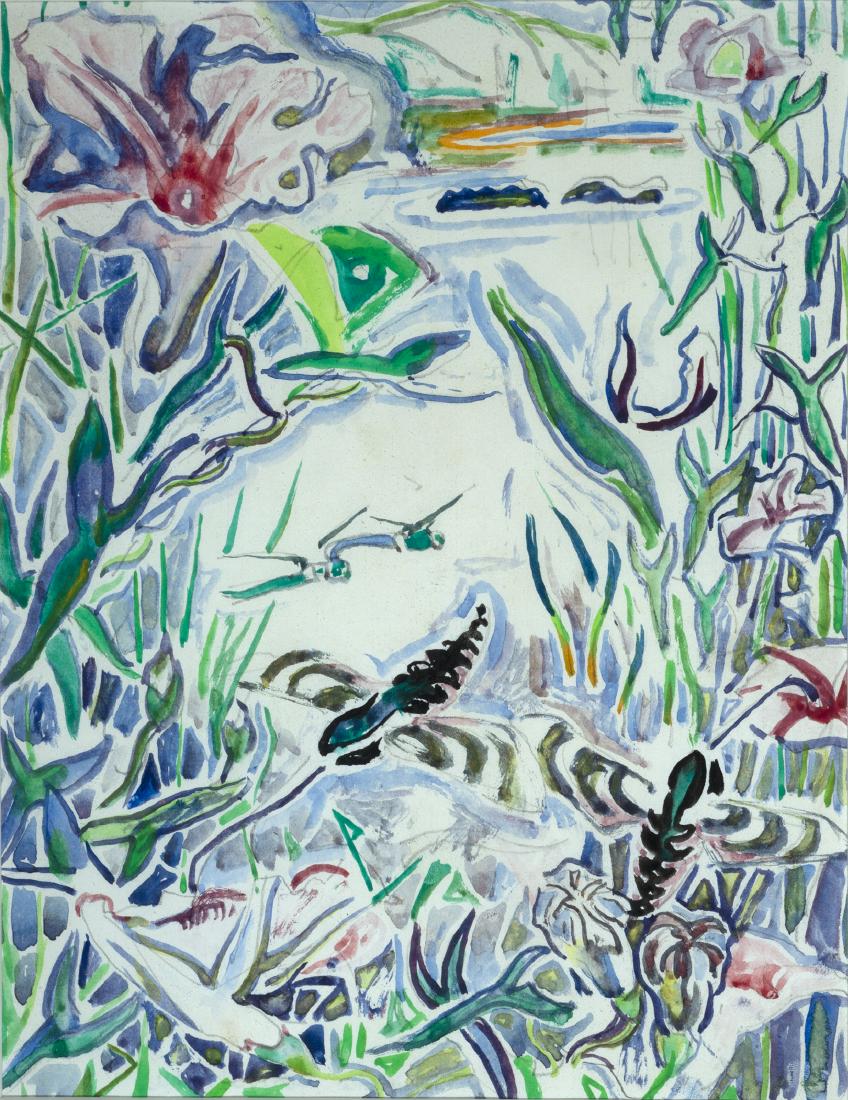 Walter Anderson, Am. 1903 1965, Flowers and Jun 22