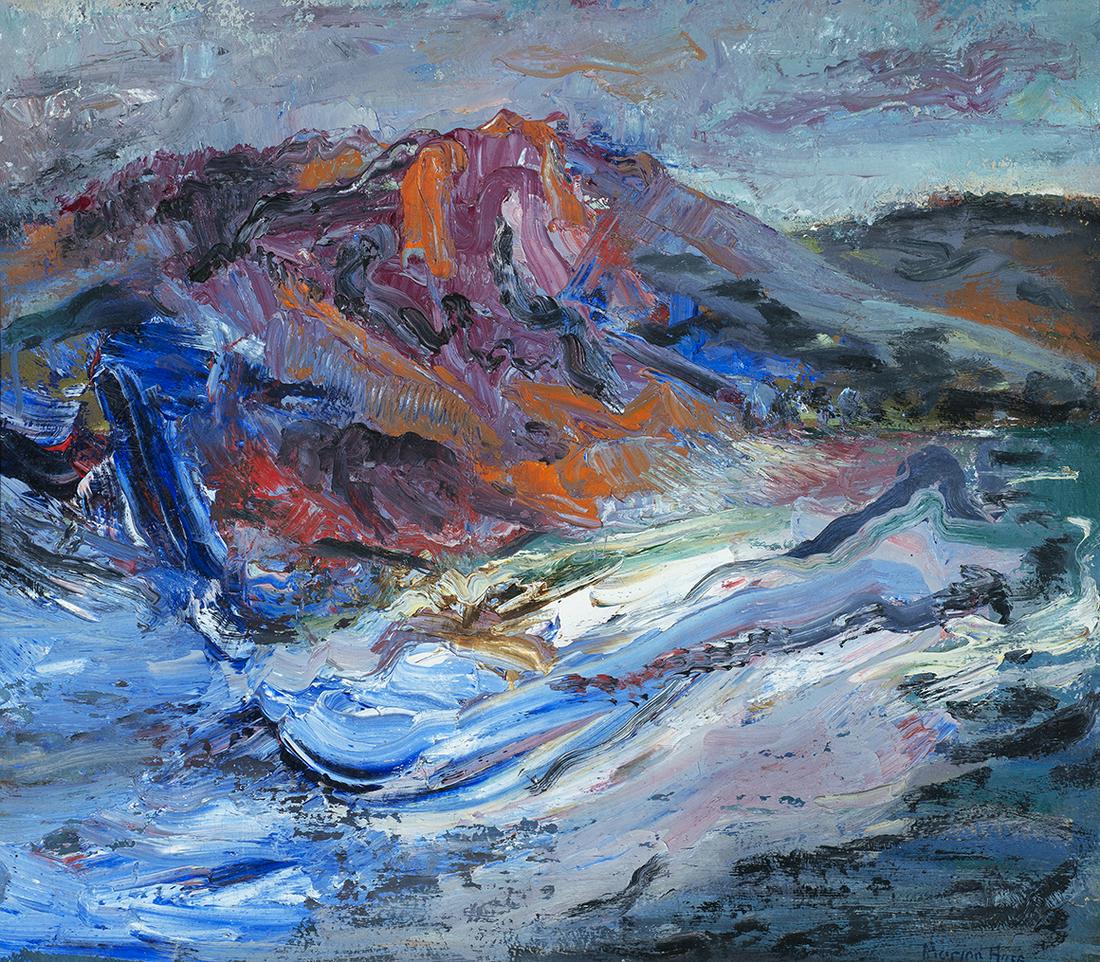 Marion Huse (Am. 1896-1967) - Landscape - Oil: Marion Huse Am. 1896-1967 Landscape Oil on board Signed l.r. 20" x 23 1/4" actual, 23 1/2" x 26 1/2" framed Provenance: Private Collection Connecticut