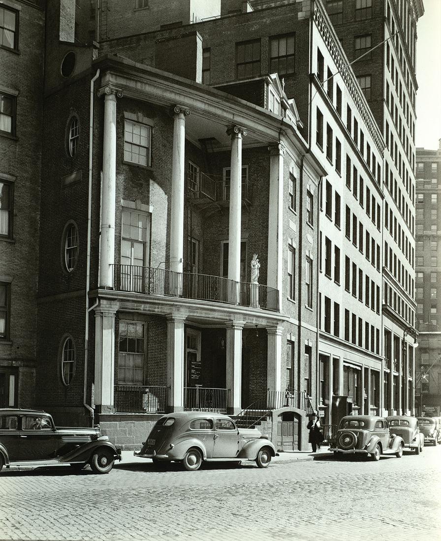 Berenice Abbott, "Church on the Battery...", Photo (1 of 3)