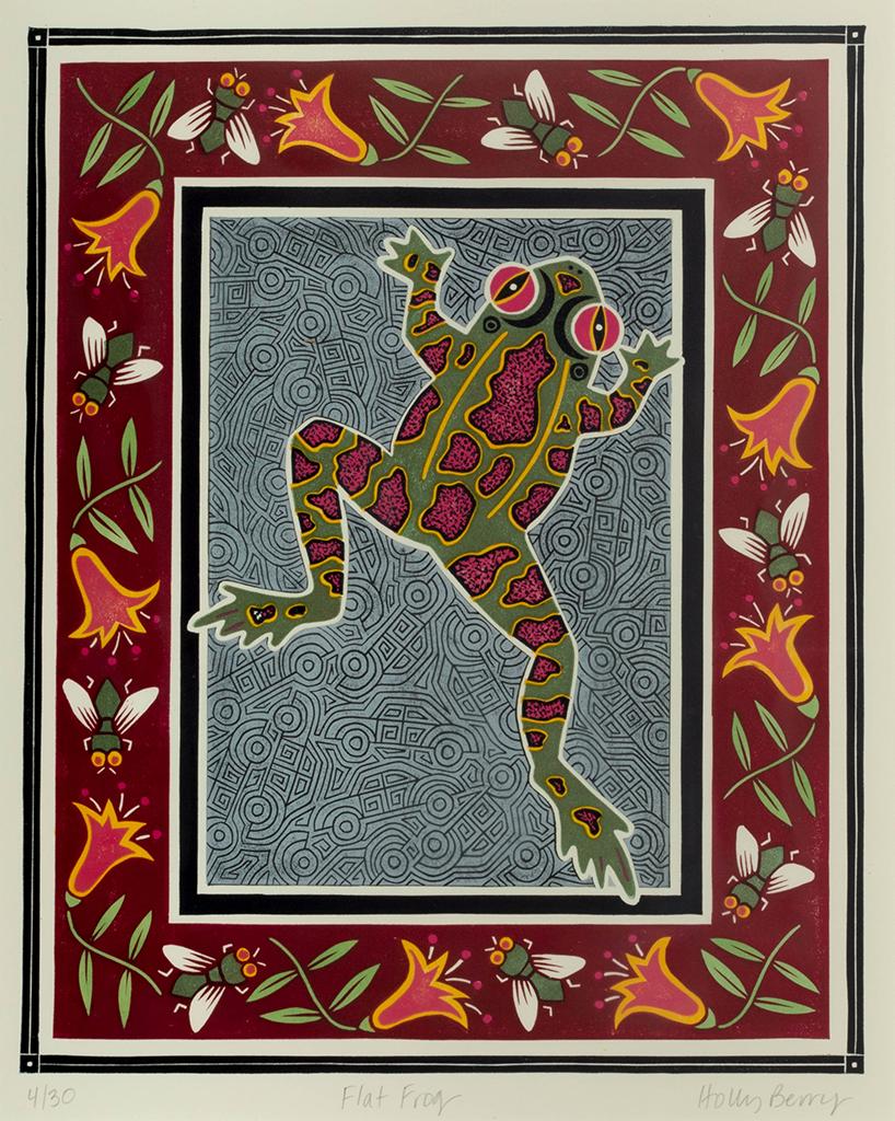 Holly Berry (Am. Late 20th-21st Century), "Flat Frog" (1 of 4)