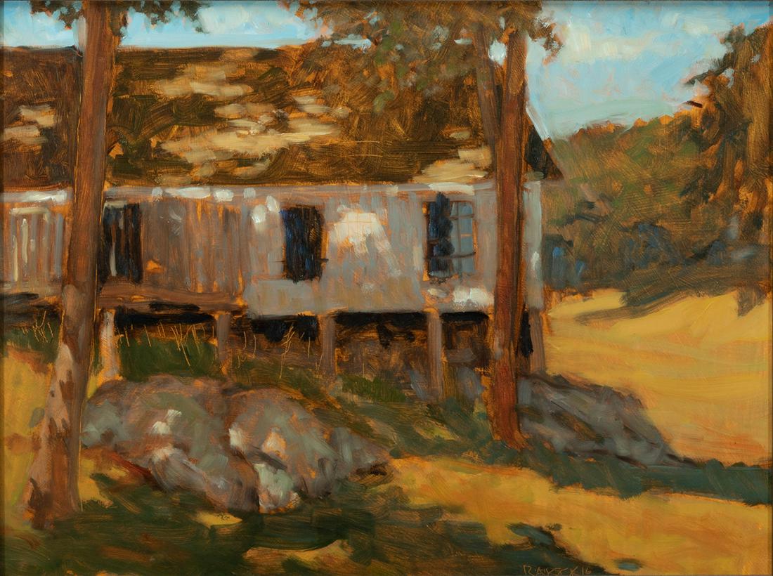 Robert Beck (Am. b. 1950), Historic Mould Loft at Percy (1 of 3)