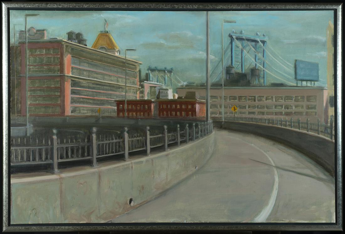 Stephen Head (Am. 20th Century), "Brooklyn Bridge... (1 of 3)