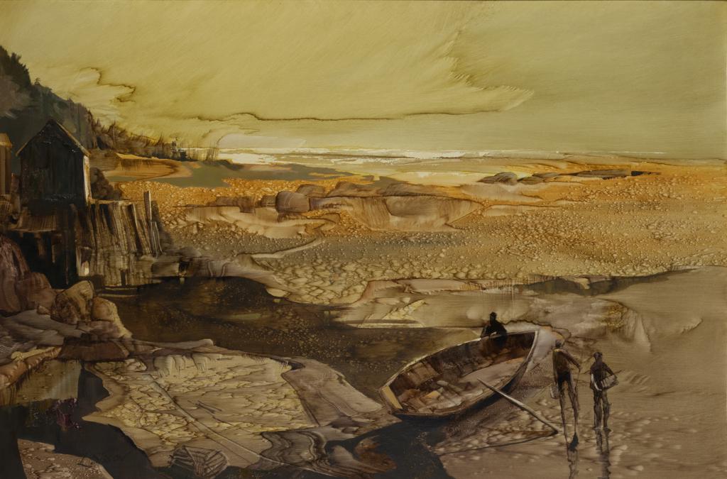 Laurence Philip Sisson, "Hurricane Morning", Oil on (1 of 5)