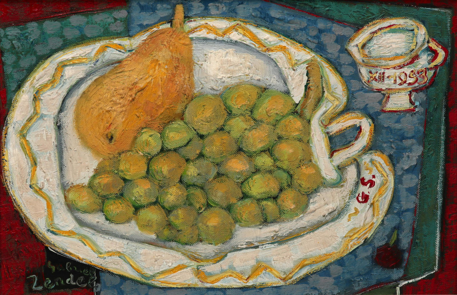 Gabriel Zendel, Fr. 1906-1994, "Nature Morte aux (1 of 5)