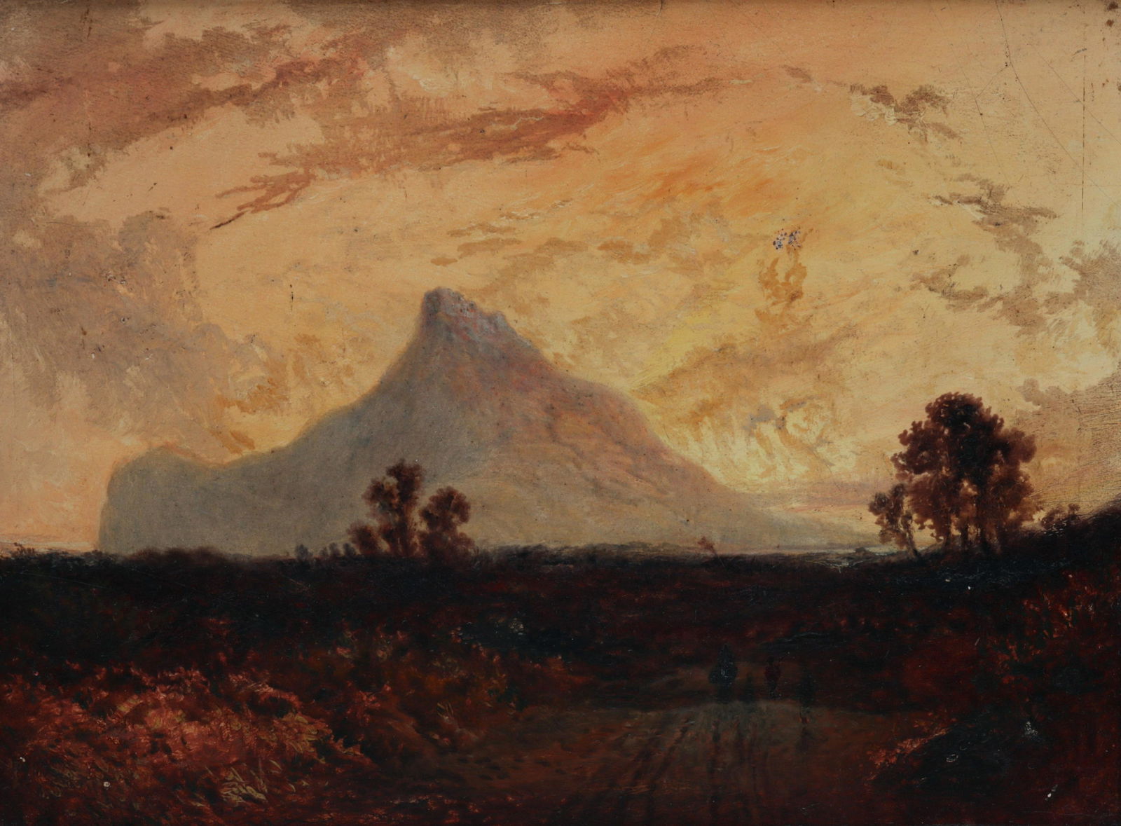 19th Century American/European School, Back View of (1 of 4)