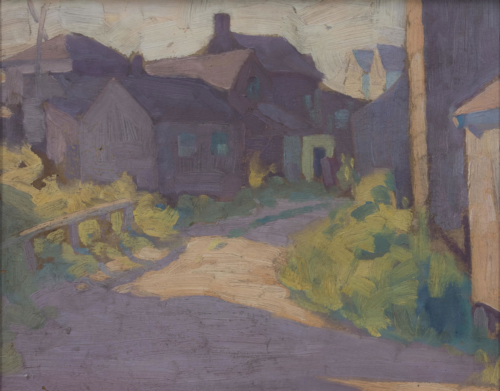 Clifford Ulp, Am. 1885-1958, Street View, 1931 (1 of 4)