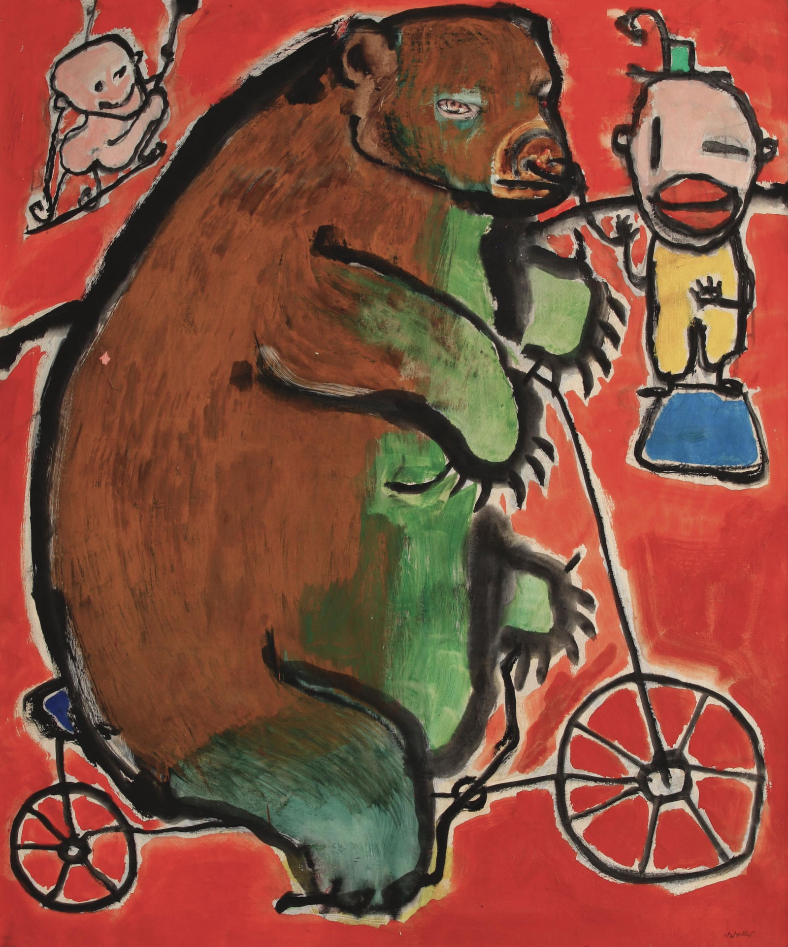 Wilhelm Woller, Ger. 1907-1954, At the Circus (1 of 5)