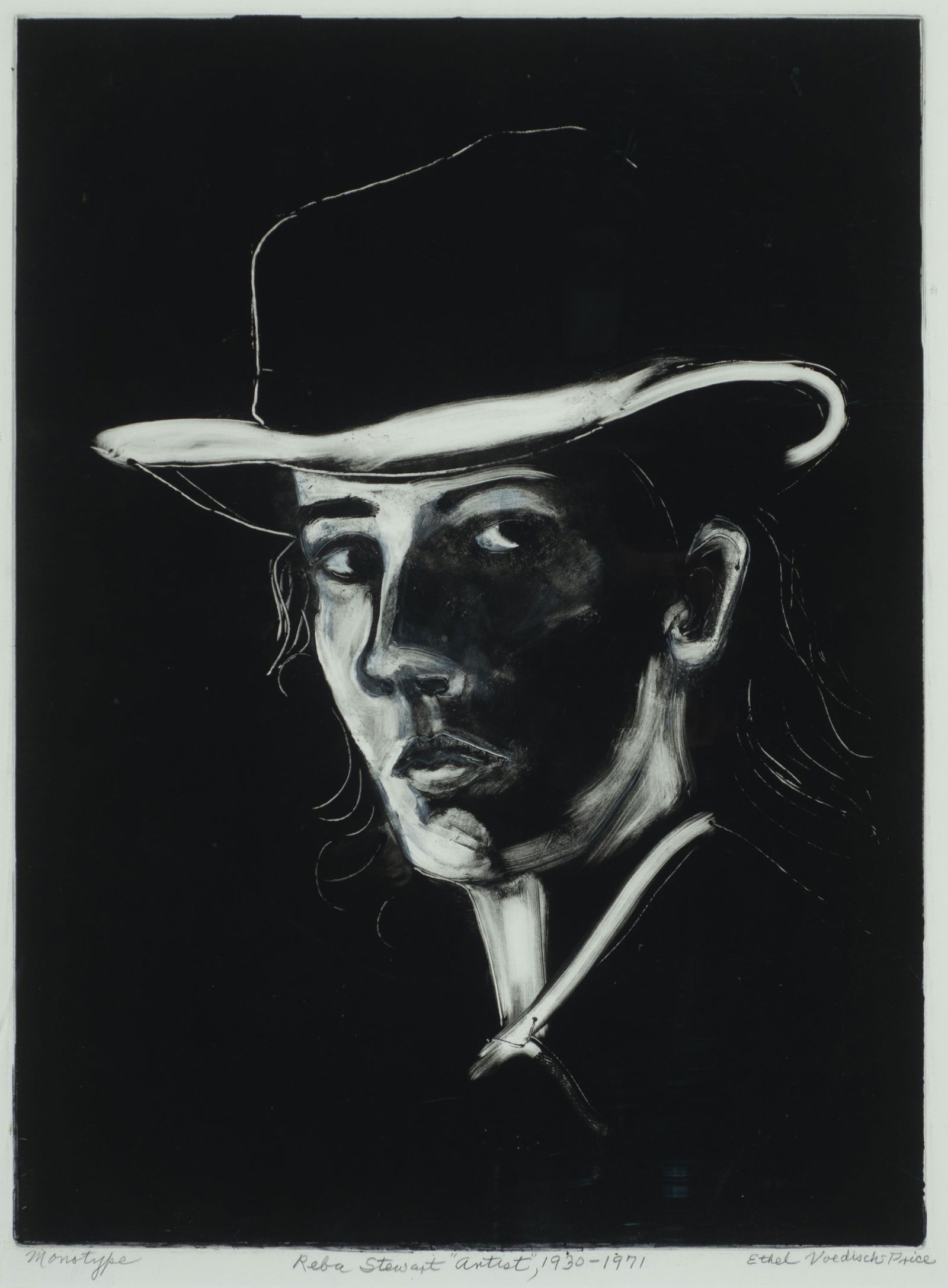 Ethel (E.V.) Voedisch-Price, Am. 1924-2013, "Reba (1 of 7)