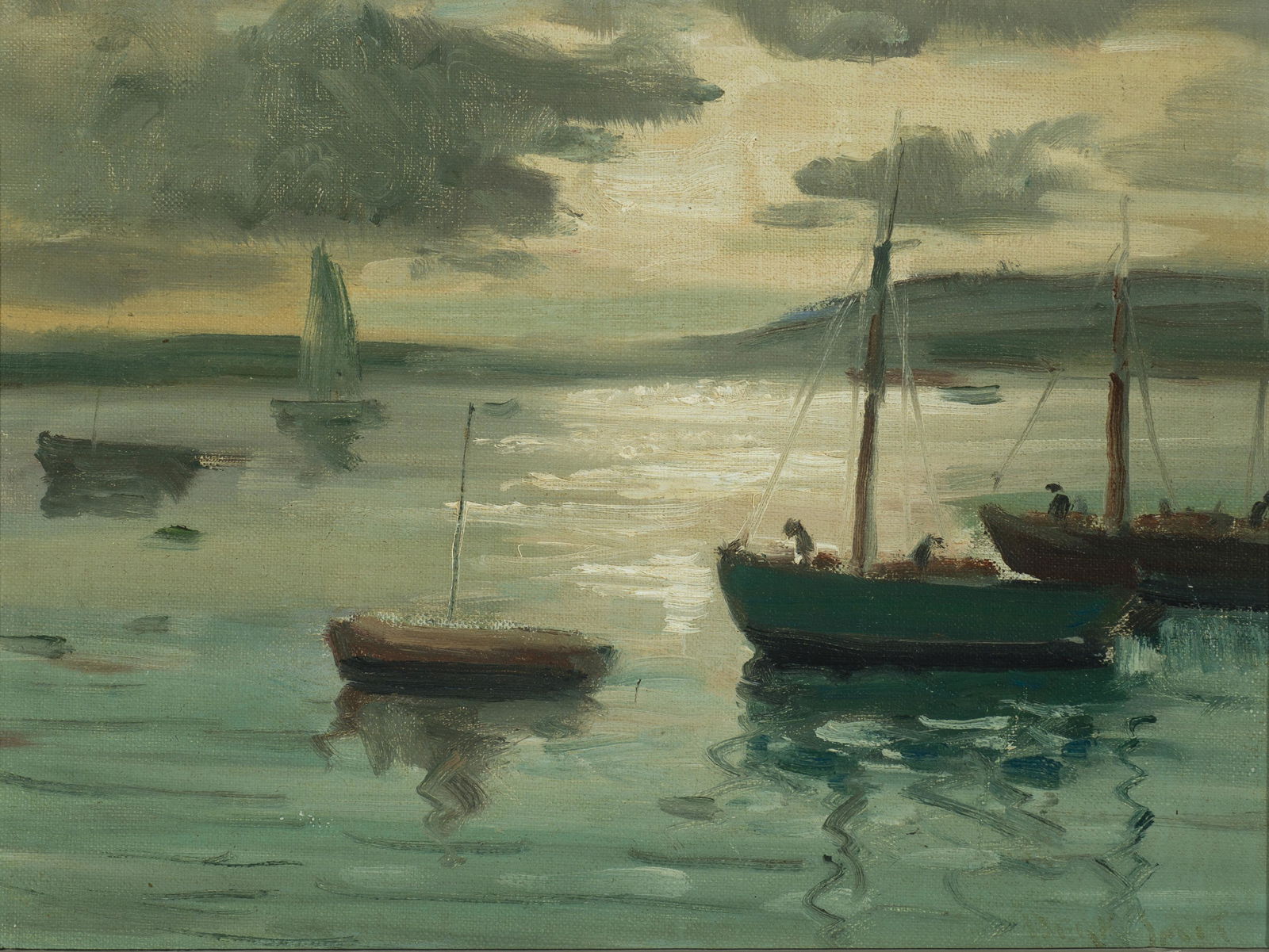 Derk Smit, Dutch/Am. 1889-1985, Marine View (1 of 5)