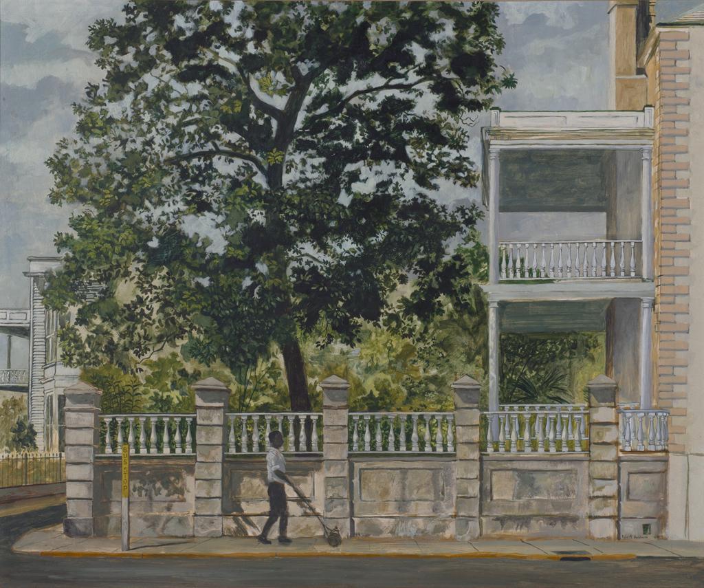 Robert Solotaire, Am. 1930-2008, On Meeting Street, (1 of 6)