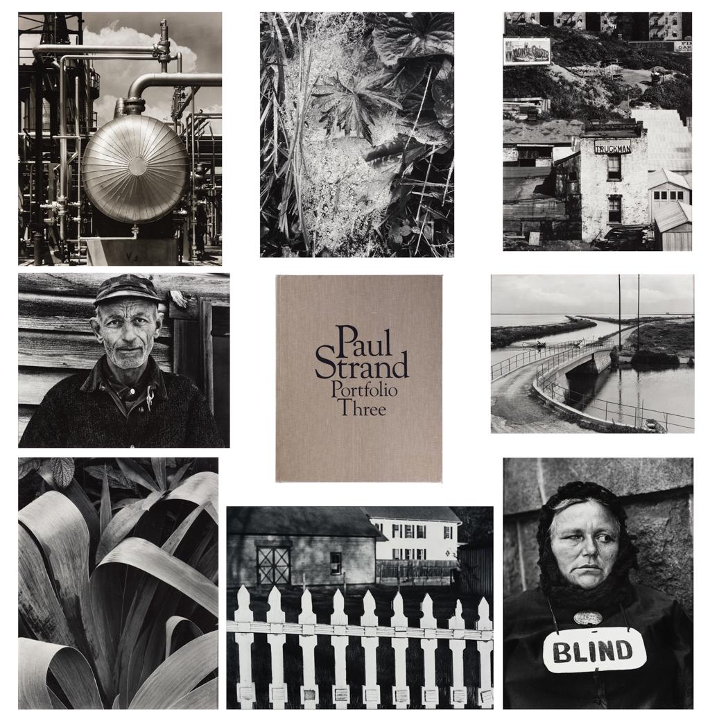 Paul Strand (Am. 1890-1976), Portfolio Three, 1981: 8/10 Works, 1] Gelatin silver print, framed (1 of 12)