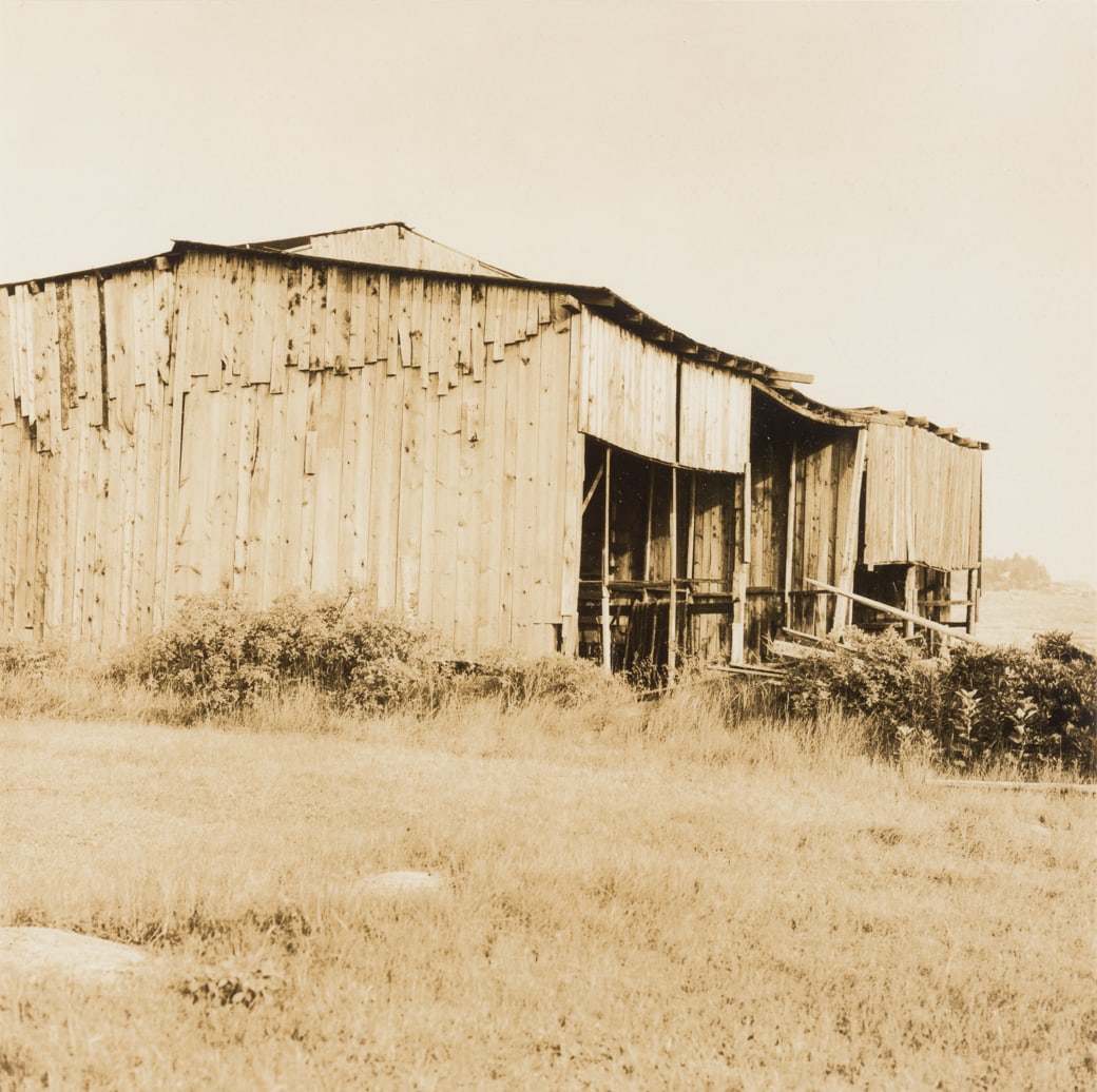 Walker Evans (Am. 1903-1975), Maine Barn, Possibly Cranberry Island, 1962, Gelatin silver print, (1 of 4)