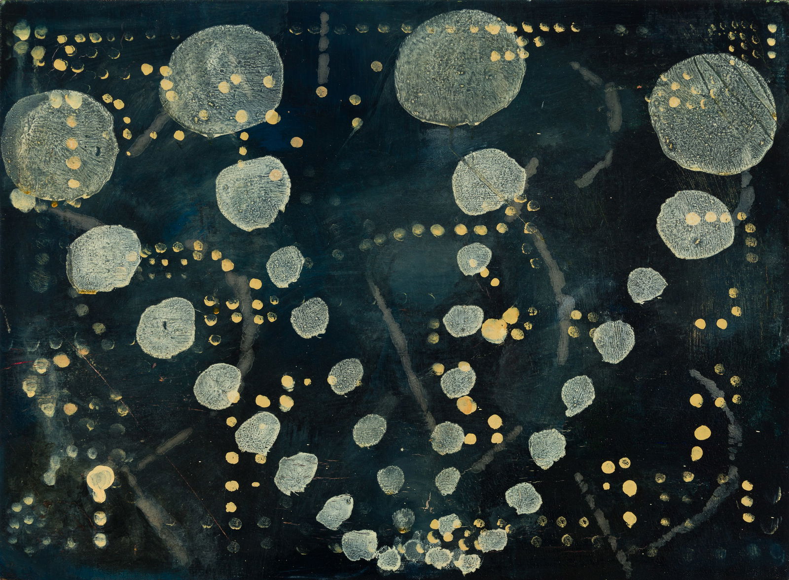 Katherine Bradford (Am. b. 1942), Oil on canvas, framed (1 of 6)