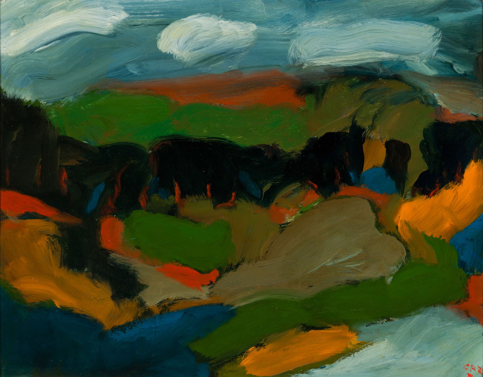 Arthur DiMambro (Am. 1928-2016), Oil on panel, framed (1 of 5)