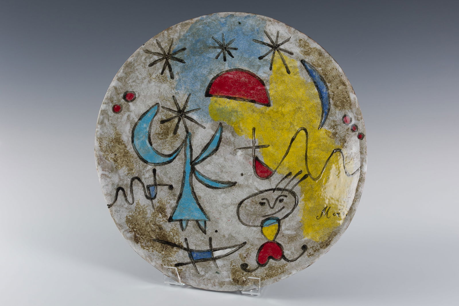 After Joan Miro (Sp. 1893-1983), Ceramic (1 of 4)