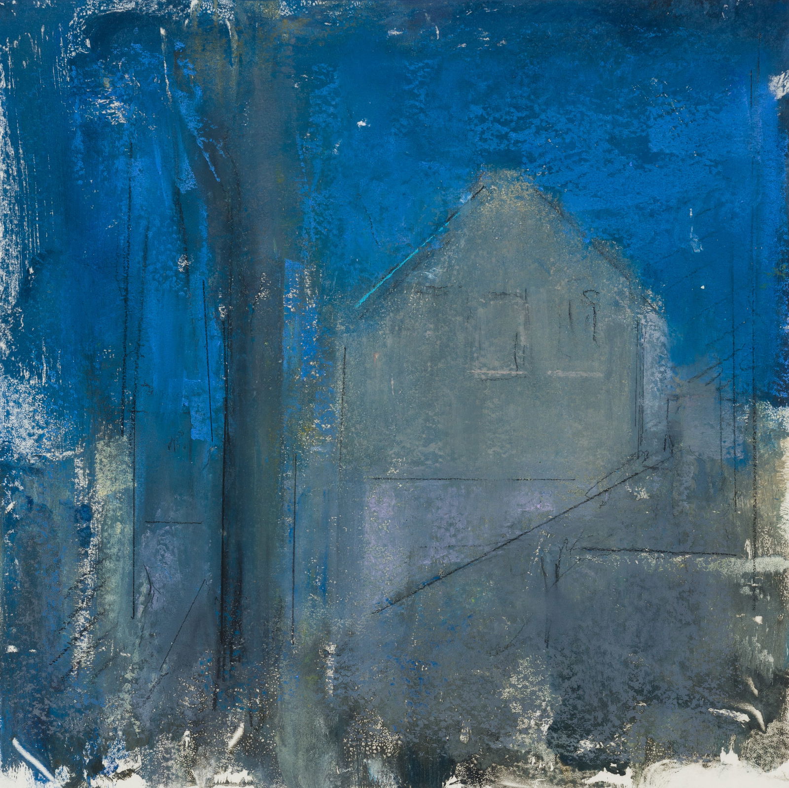 Stuart Shils (Am. b. 1954), Monotype, framed under glass (1 of 4)