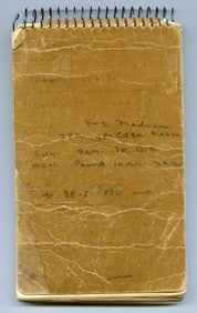 William Thon (Am. 1906-2000), Two Sketchbooks, Mixed media on paper