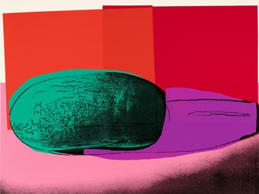 Andy Warhol (Am. 1928-1987), Watermelon (from the Space Fruit: Still Lifes portfolio), Screeprint in