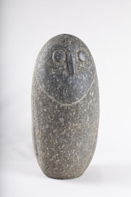 Lise Bécu (Am. 20th/21st Century), Owl, Granite