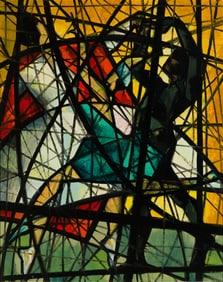 Afewerk Tekle (Ethiopian 1932-2012), Ballet Dancer, Oil on canvas, framed