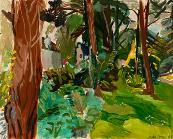 Jason Berger (Am. 1924-2010), Irish Landscape, 1988, Oil on canvas, framed