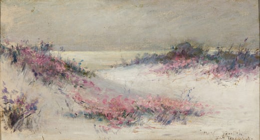 Maren Margrethe Froelich (Am. 1868-1921), "San Francisco", Oil on panel, framed